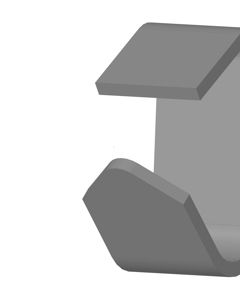 Clip for hanger wire PT320B/420B-plus